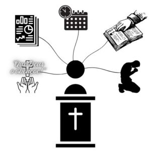 sistema de controle para igrejas, sendo um apoio pastoral
